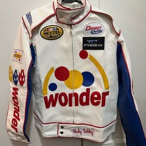 Talledega Nights/Ricky Bobby Inspired Racecar Driver Costume Leather Jacket